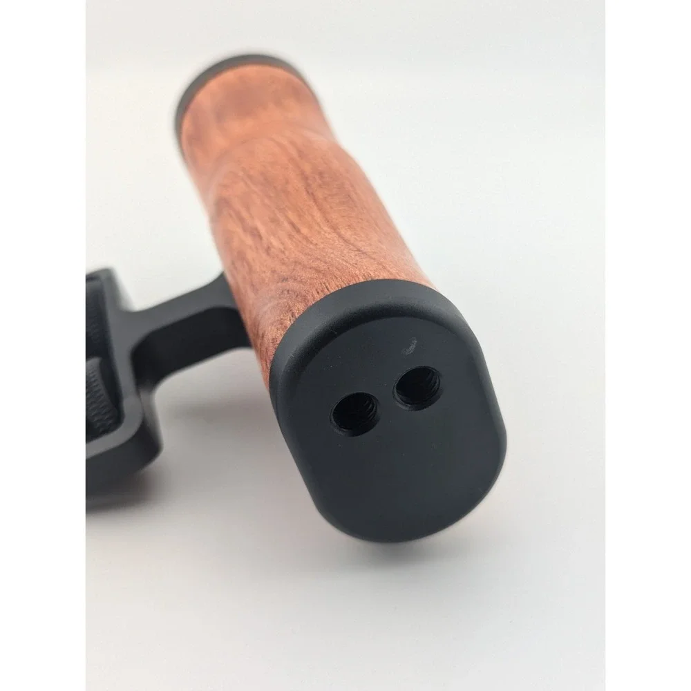 Wooden Side Handle Grip for SmallRig Camera Cage Video Rig Universal Ergonomic